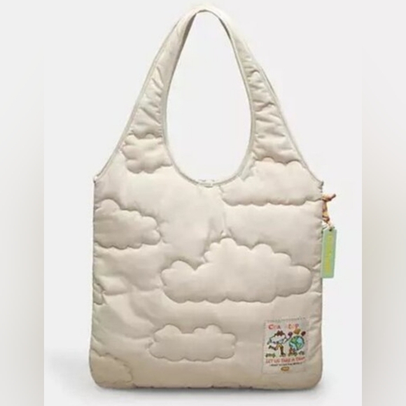Coach Handbags - Coachtopia Loop Flat Tote with Cloud Quilting